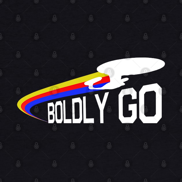 Boldly Go by PopCultureShirts